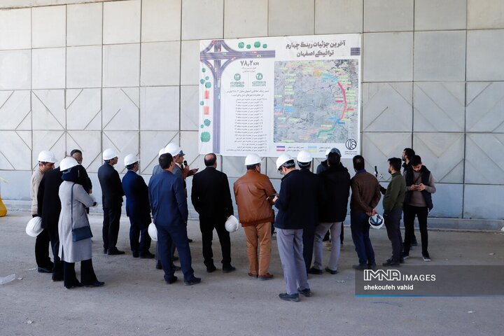 بازدید مدیرکل و معاونین صدا و سیمای مرکز اصفهان از پروژه‌های شاخص شهرداری