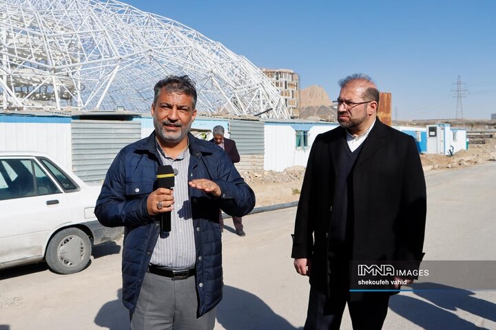 بازدید مدیرکل و معاونین صدا و سیمای مرکز اصفهان از پروژه‌های شاخص شهرداری