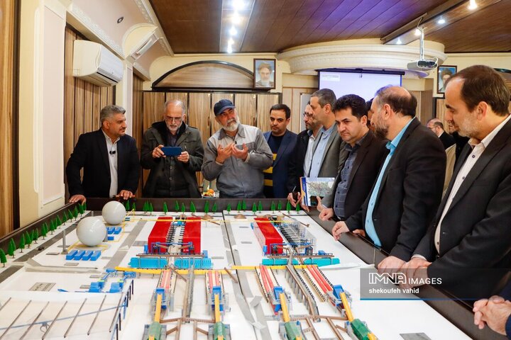 بازدید مدیرکل و معاونین صدا و سیمای مرکز اصفهان از پروژه‌های شاخص شهرداری