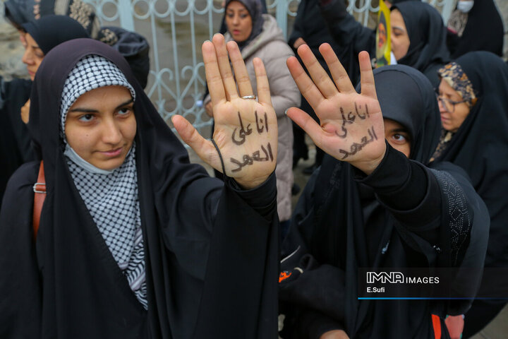 اجتماع مردمی «لبیک یا نصرالله» در شیراز