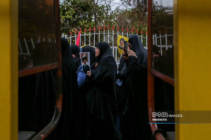 اجتماع مردمی «لبیک یا نصرالله» در شیراز