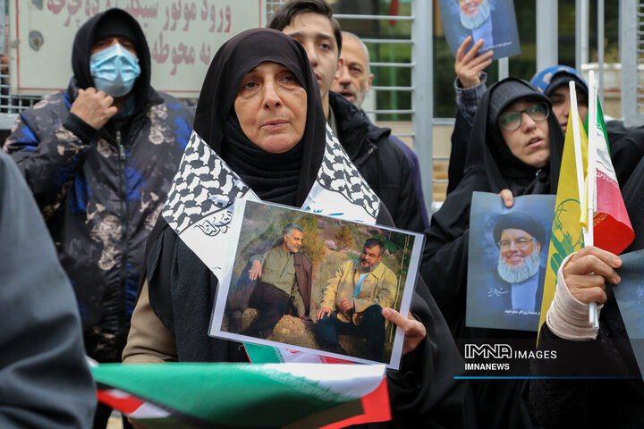 اجتماع مردمی «لبیک یا نصرالله» در شیراز