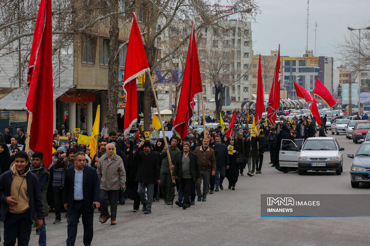 اجتماع مردمی «لبیک یا نصرالله» در شیراز