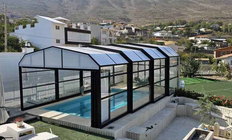 انواع سقفهای متحرک استخر و ویژگیهای آنها