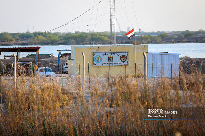 راهیان نور در یادمان نهر خین