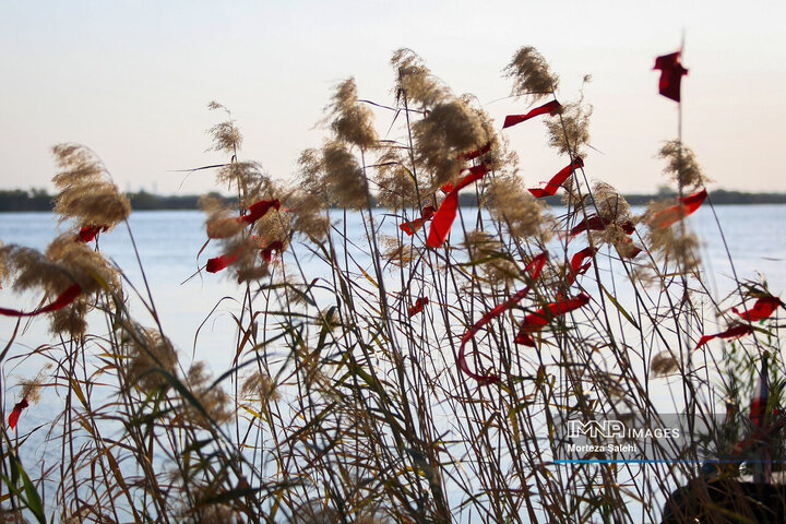 راهیان نور در یادمان نهر خین