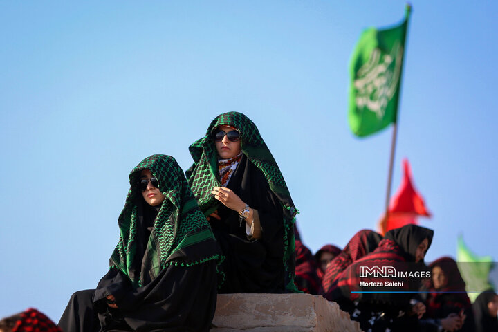 راهیان نور در یادمان نهر خین