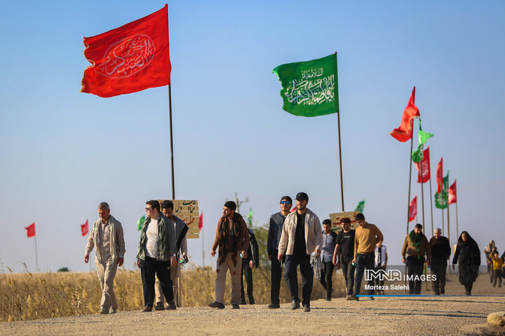 راهیان نور در یادمان نهر خین