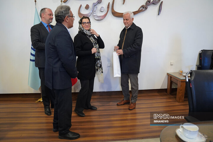 دیدار شهردار اصفهان و سفیر ایتالیا در ایران