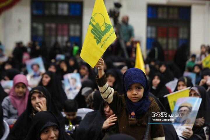 مراسم بزرگداشت تشییع و خاکسپاری دبیر کل فقید حزب الله لبنان در اصفهان