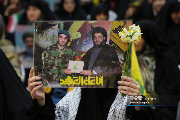 مراسم بزرگداشت تشییع و خاکسپاری دبیر کل فقید حزب الله لبنان در اصفهان