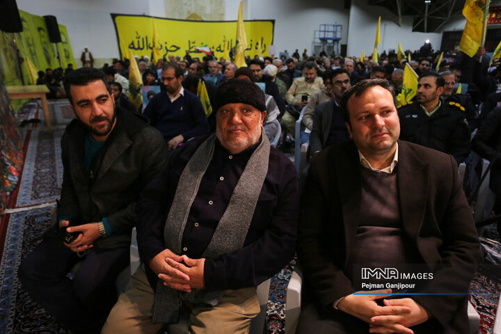 مراسم بزرگداشت تشییع و خاکسپاری دبیر کل فقید حزب الله لبنان در اصفهان