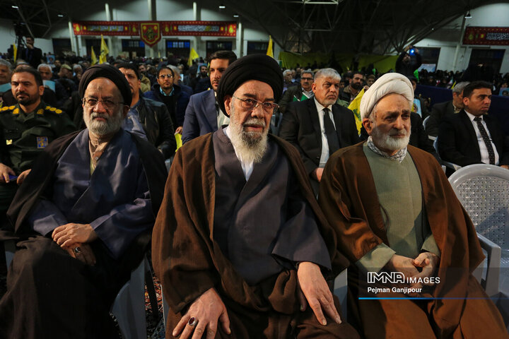 مراسم بزرگداشت تشییع و خاکسپاری دبیر کل فقید حزب الله لبنان در اصفهان