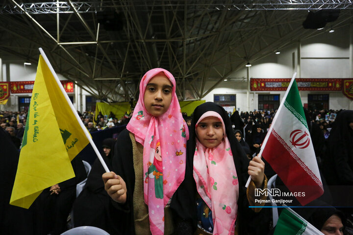 مراسم بزرگداشت تشییع و خاکسپاری دبیر کل فقید حزب الله لبنان در اصفهان