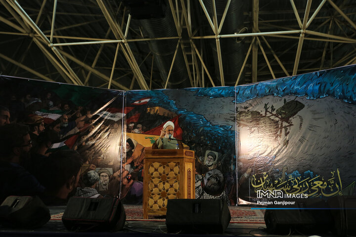 مراسم بزرگداشت تشییع و خاکسپاری دبیر کل فقید حزب الله لبنان در اصفهان