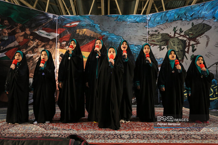 مراسم بزرگداشت تشییع و خاکسپاری دبیر کل فقید حزب الله لبنان در اصفهان