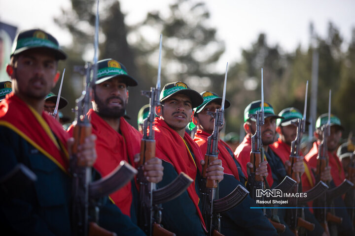 مراسم دانش آموختگی فراگیران درجه داری مرکز آموزش شهید بهشتی اصفهان