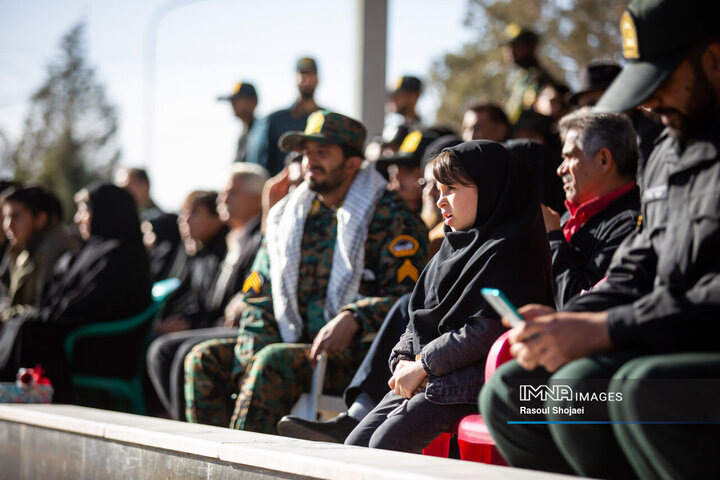 مراسم دانش آموختگی فراگیران درجه داری مرکز آموزش شهید بهشتی اصفهان