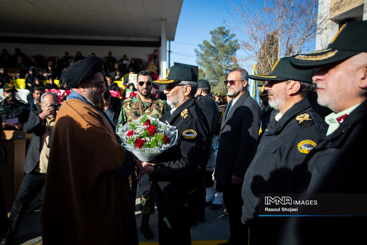 مراسم دانش آموختگی فراگیران درجه داری مرکز آموزش شهید بهشتی اصفهان