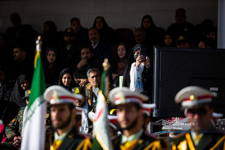 مراسم دانش آموختگی فراگیران درجه داری مرکز آموزش شهید بهشتی اصفهان