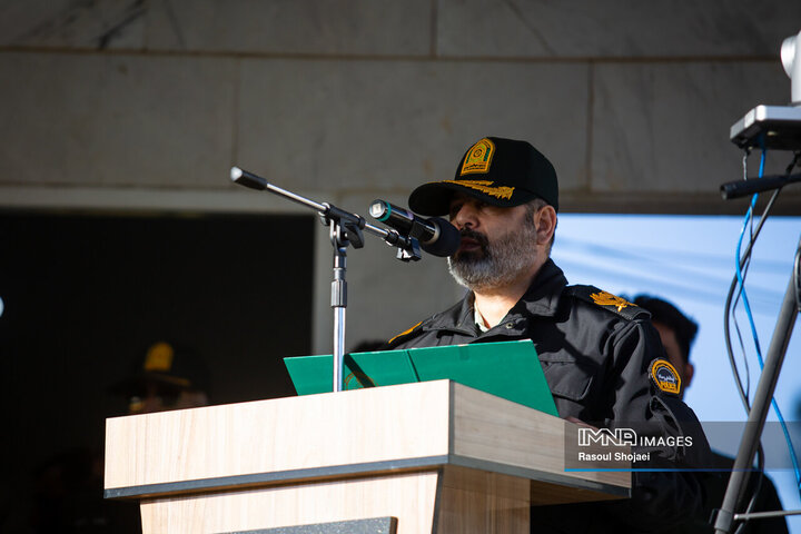 مراسم دانش آموختگی فراگیران درجه داری مرکز آموزش شهید بهشتی اصفهان