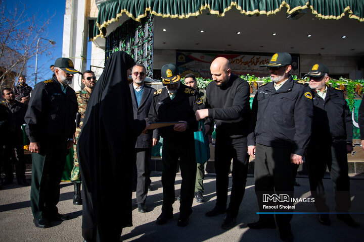 مراسم دانش آموختگی فراگیران درجه داری مرکز آموزش شهید بهشتی اصفهان