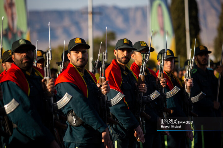 مراسم دانش آموختگی فراگیران درجه داری مرکز آموزش شهید بهشتی اصفهان