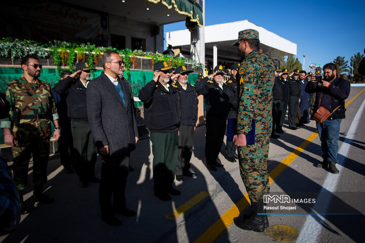 مراسم دانش آموختگی فراگیران درجه داری مرکز آموزش شهید بهشتی اصفهان