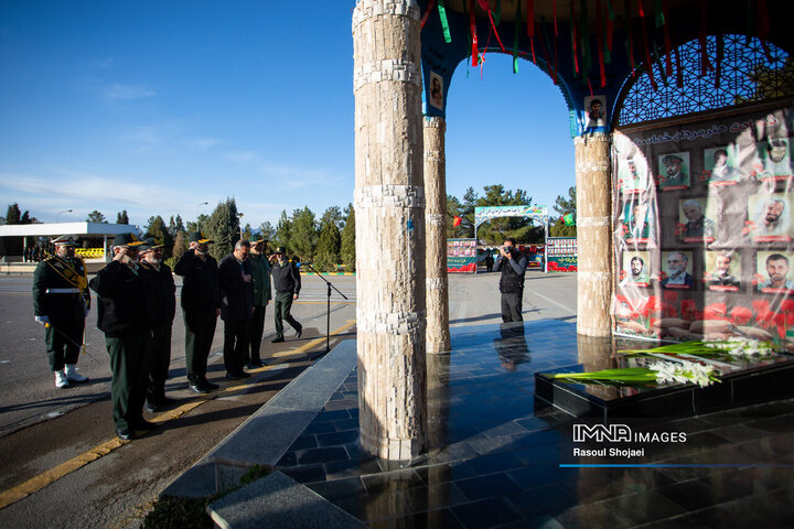 مراسم دانش آموختگی فراگیران درجه داری مرکز آموزش شهید بهشتی اصفهان