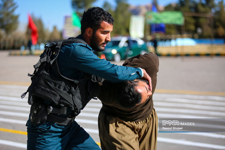 مراسم دانش آموختگی فراگیران درجه داری مرکز آموزش شهید بهشتی اصفهان