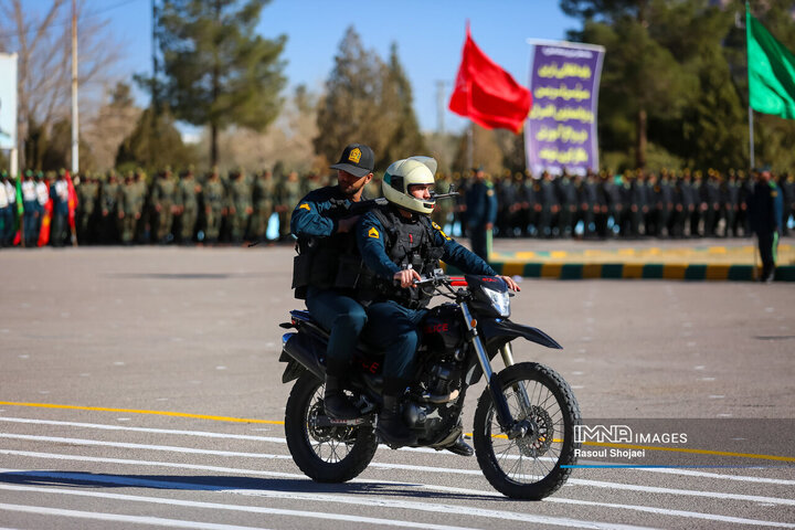 مراسم دانش آموختگی فراگیران درجه داری مرکز آموزش شهید بهشتی اصفهان