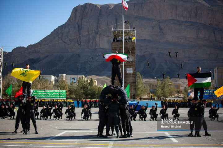 مراسم دانش آموختگی فراگیران درجه داری مرکز آموزش شهید بهشتی اصفهان