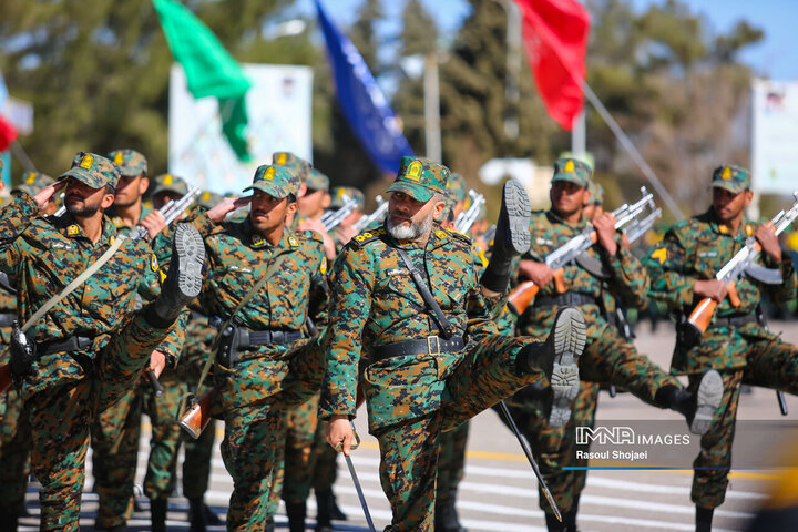 مراسم دانش آموختگی فراگیران درجه داری مرکز آموزش شهید بهشتی اصفهان