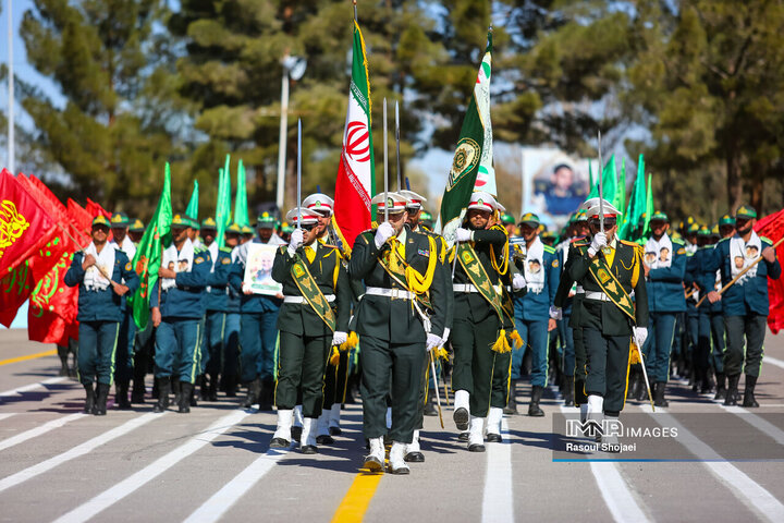 مراسم دانش آموختگی فراگیران درجه داری مرکز آموزش شهید بهشتی اصفهان