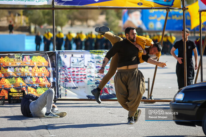 مراسم دانش آموختگی فراگیران درجه داری مرکز آموزش شهید بهشتی اصفهان