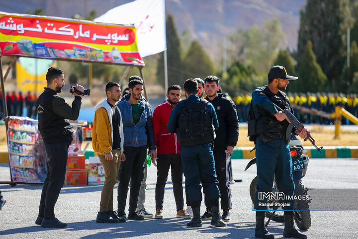 مراسم دانش آموختگی فراگیران درجه داری مرکز آموزش شهید بهشتی اصفهان