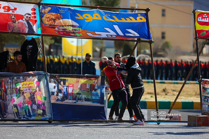 مراسم دانش آموختگی فراگیران درجه داری مرکز آموزش شهید بهشتی اصفهان