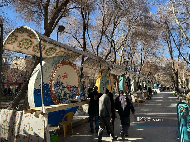 آغاز رویداد هنری «نقش ماه» در گذر فرهنگی چهارباغ اصفهان