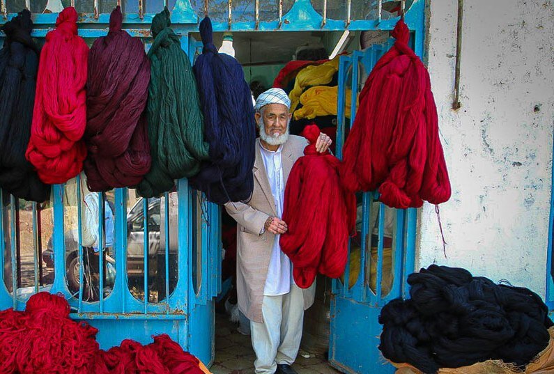 بانویی که فرش ترکمن را جهانی کرد