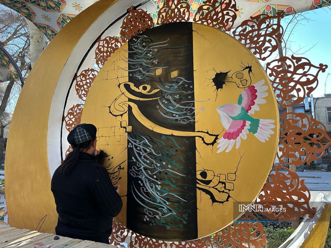 آغاز رویداد هنری «نقش ماه» در گذر فرهنگی چهارباغ اصفهان