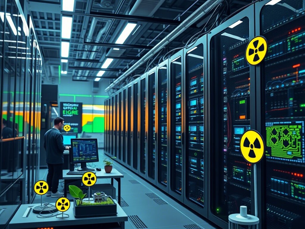 غولهای فناوری به انرژی اتمی روی میآورند