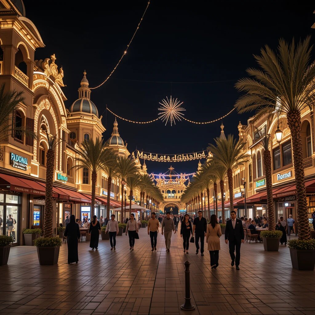 بهترین تفریحات دبی در شب