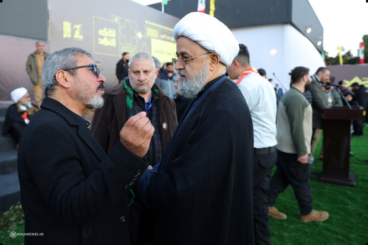 بدرقه باشکوه شهید سید حسن نصرالله در بیروت