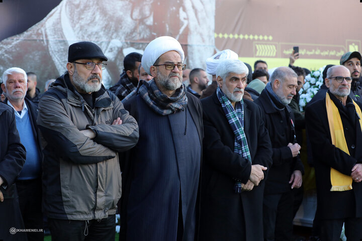 بدرقه باشکوه شهید سید حسن نصرالله در بیروت