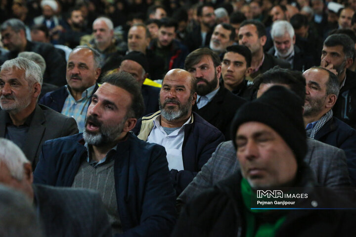 مراسم بزرگداشت سرداران شهید حاج حسین خرازی و عبدالرسول زرین