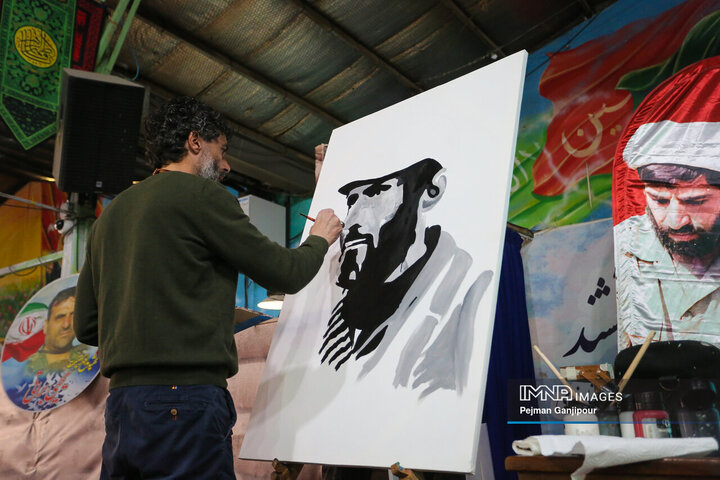 مراسم بزرگداشت سرداران شهید حاج حسین خرازی و عبدالرسول زرین