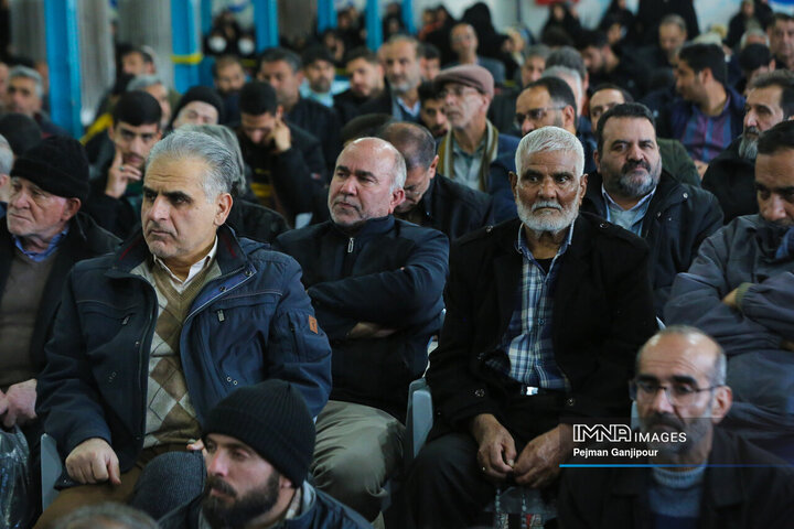 مراسم بزرگداشت سرداران شهید حاج حسین خرازی و عبدالرسول زرین