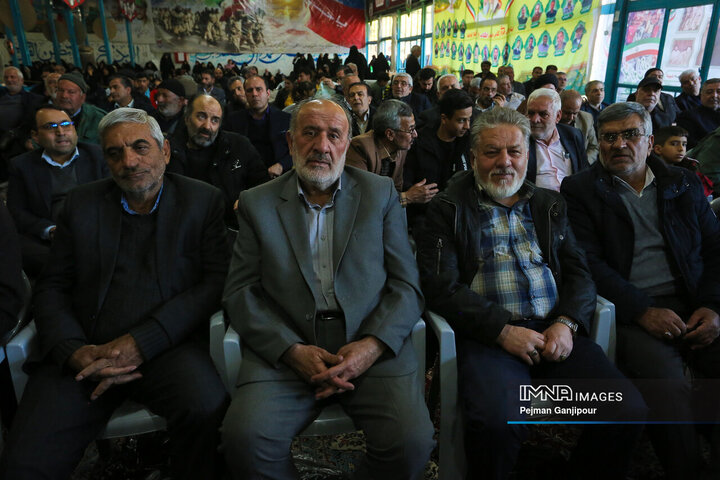 مراسم بزرگداشت سرداران شهید حاج حسین خرازی و عبدالرسول زرین