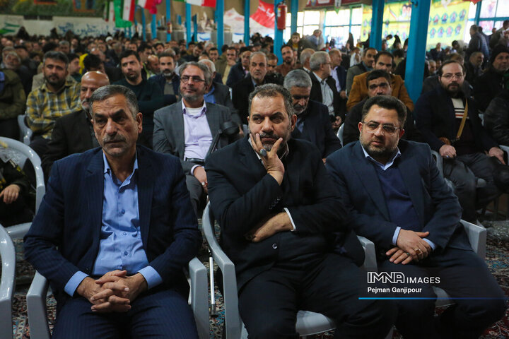 مراسم بزرگداشت سرداران شهید حاج حسین خرازی و عبدالرسول زرین