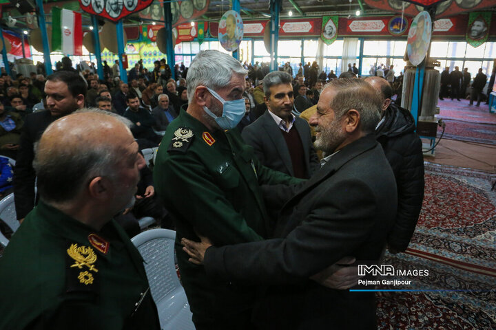 مراسم بزرگداشت سرداران شهید حاج حسین خرازی و عبدالرسول زرین